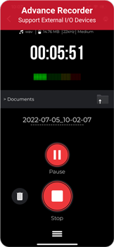 Audio Recorder screenshot 1