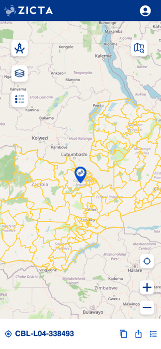 Postcodes of Zambia screenshot 2