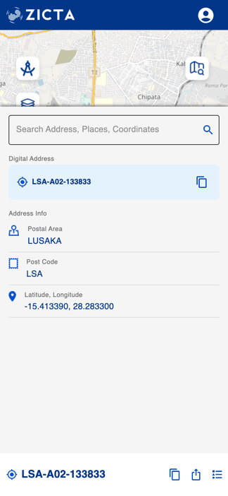 Postcodes of Zambia screenshot 4